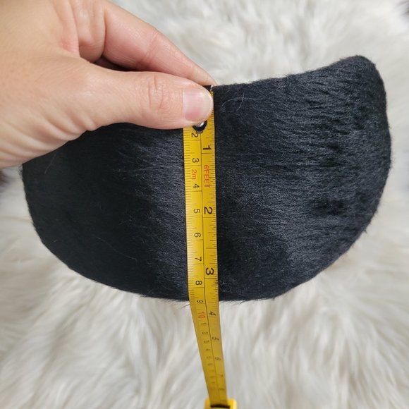 Vintage Black Womens Formal Hat Retro Classic Style Dressy Event Hat Ladies OS - Picture 6 of 8